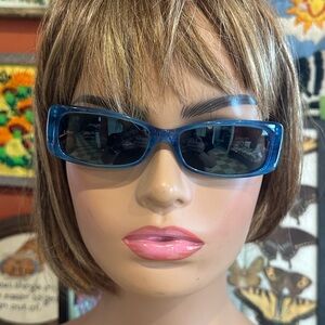 Miu miu y2k sunglasses rare color smi05e blue